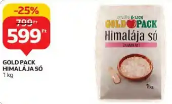 Auchan GOLD PACK HIMALÁJA SÓ 1 kg ajánlat