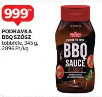 PODRAVKA BBQ SZÓSZ 345 g