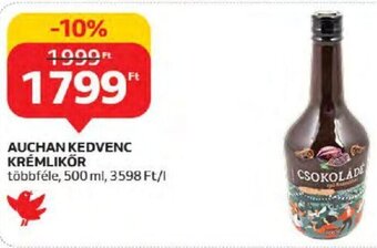 Auchan AUCHAN KEDVENC KRÉMLIKŐR 500 ml ajánlat