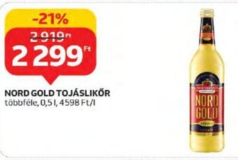 NORD GOLD TOJÁSLIKŐR 0,5 l