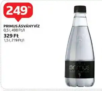 Auchan PRIMUS ÁSVÁNYVÍZ 0,5 l ajánlat