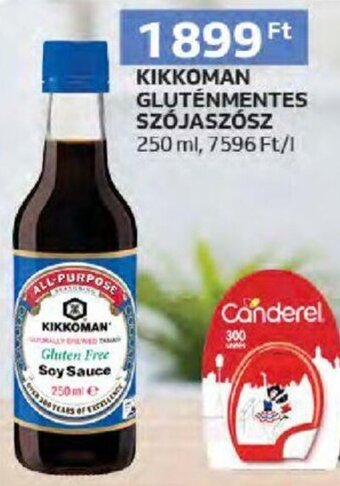 Auchan KIKKOMAN GLUTÉNMENTES SZÓJASZÓSZ 250 ml ajánlat