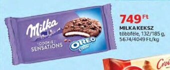 Auchan MILKA KEKSZ 132 / 185 g ajánlat