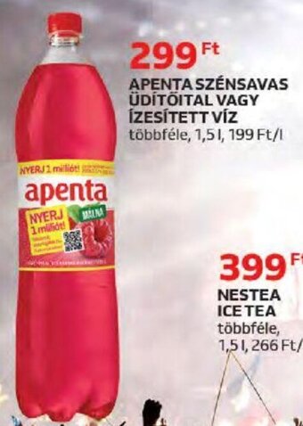 APENTA SZÉNSAVAS ÜDÍTŐITAL stb. 1,5 l