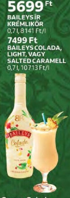 Auchan BAILEYS IR KRÉMLIKŐR 0,7 l ajánlat