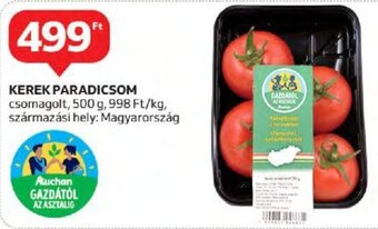 Auchan KEREK PARADICSOM 500 g ajánlat