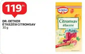 Auchan DR. OETKER ÉTKEZÉSI CITROMSAV 30 g ajánlat