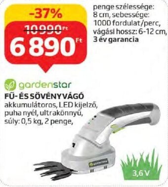 Auchan gardenstar FŰ-ÉS SÖVÉNYVÁGÓ 1 db ajánlat