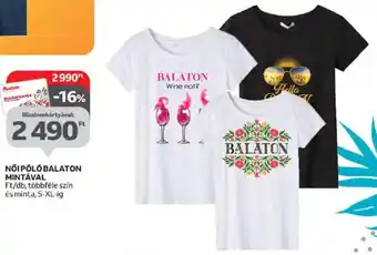Auchan NŐI PÓLÓ BALATON MINTÁVAL 1 db ajánlat