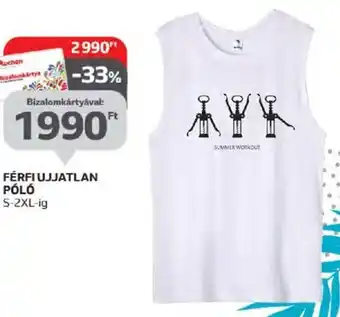 Auchan FÉRFI UJJATLAN PÓLÓ 1 db ajánlat