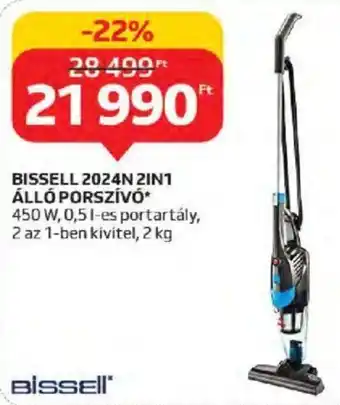 Auchan BISSELL 2024N 2IN1 ÁLLÓ PORSZÍVÓ 1 db ajánlat