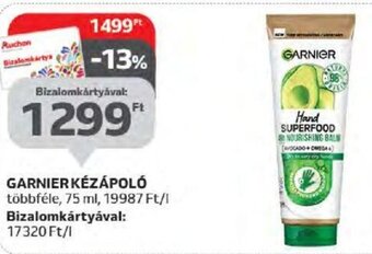 Auchan GARNIER KÉZÁPOLÓ 75 ml ajánlat