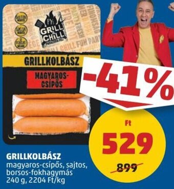 PENNY GRILLKOLBÁSZ 240 g ajánlat