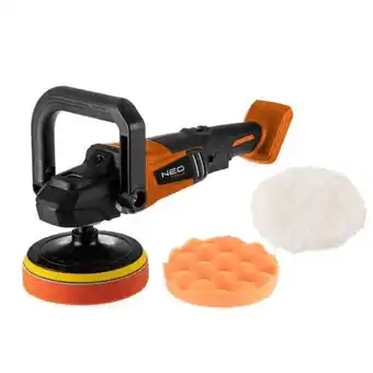 Akkumulátoros kefés polírozó energy+ 18v, m14 150 mm, akkumulátor nélkül 04-602 neo