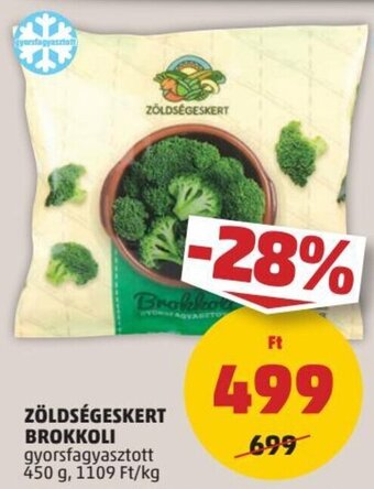 PENNY ZÖLDSÉGESKERT BROKKOLI 450 g ajánlat