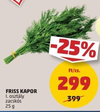 PENNY FRISS KAPOR 25 g ajánlat