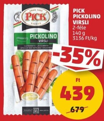 PENNY PICK PICKOLINO VIRSLI 140 g ajánlat