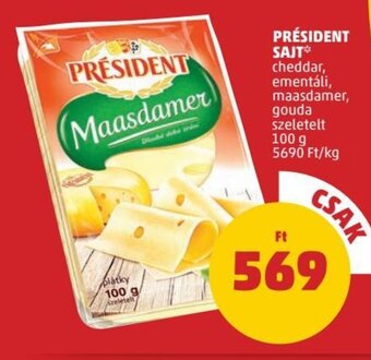 PENNY PRÉSIDENT SAJT 100 g ajánlat