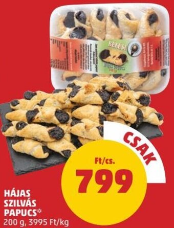 PENNY HÁJAS SZILVÁS PAPUCS 200 g ajánlat