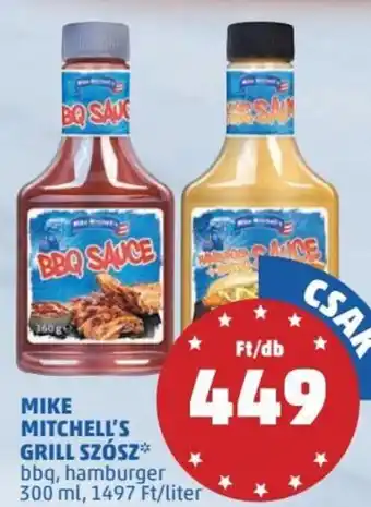 MIKE MITCHELL'S GRILL SZÓSZ 300 ml