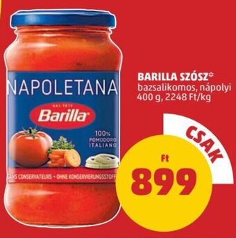 PENNY BARILLA SZÓSZ 400 g ajánlat