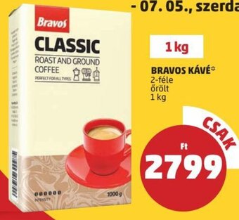 PENNY BRAVOS KÁVÉ 1 kg ajánlat