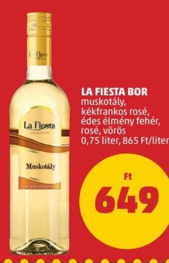 PENNY LA FIESTA BOR 0,75 l ajánlat