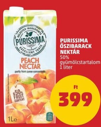 PENNY PURISSIMA ŐSZIBARACK NEKTÁR 1 l ajánlat