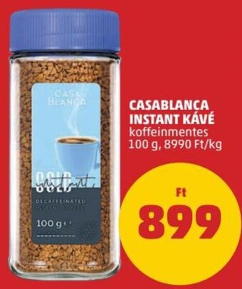 PENNY CASABLANCA INSTANT KÁVÉ 100 g ajánlat