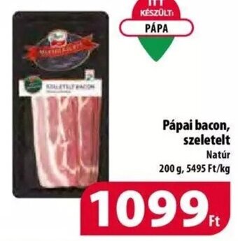 Coop Pápai bacon, szeletelt 200 g ajánlat