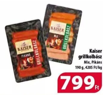 Coop Kaiser grillkolbász 190 g ajánlat