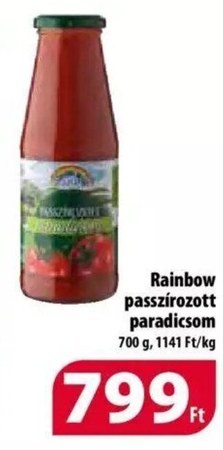 Coop Rainbow passzírozott paradicsom 700 g ajánlat