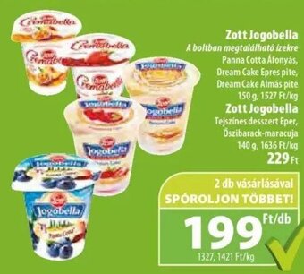 Coop Zott Jogobella stb. 150 / 140 g ajánlat