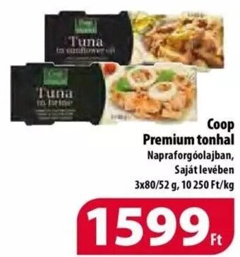 Coop Coop Premium tonhal 3 x 80 / 52 g ajánlat