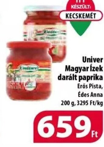 Coop Univer Magyar Ízek darált paprika 200 g ajánlat