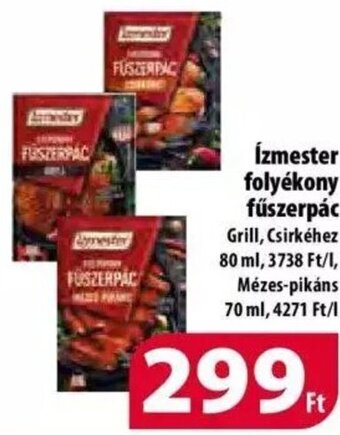 Coop Ízmester folyékony fűszerpác 80 / 70 ml ajánlat