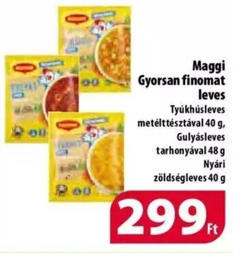 Coop Maggi Gyorsan finomat leves 40 - 48 g ajánlat