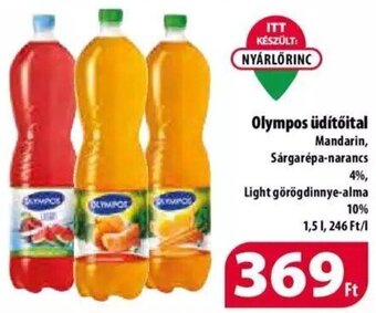 Olympos üdítőital 1,5 l