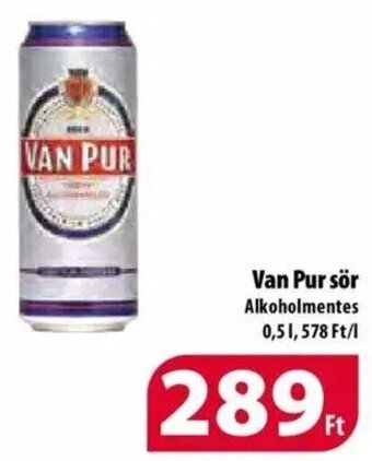 Coop Van Pur sör 0,5 l ajánlat