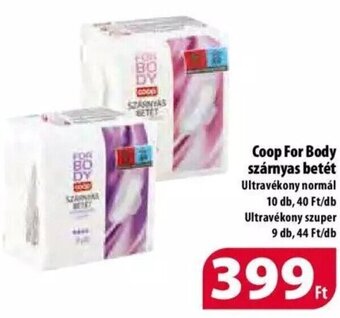 Coop Coop For Body szárnyas betét 10 / 9 db ajánlat