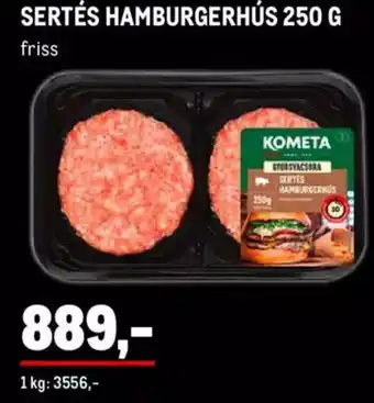 Metro SERTÉS HAMBURGERHÚS 250 g ajánlat