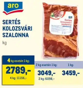 SERTÉS KOLOZSVÁRI SZALONNA 1 kg