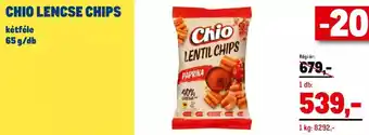 CHIO LENCSE CHIPS 65 g