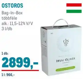Metro OSTOROS 3 l ajánlat