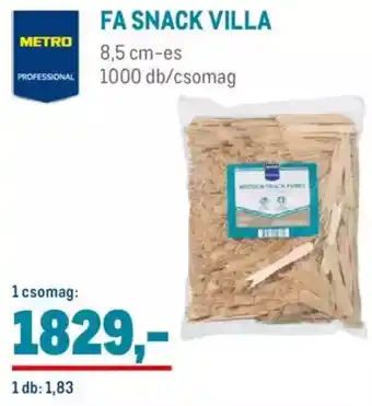 FA SNACK VILLA 1000 db