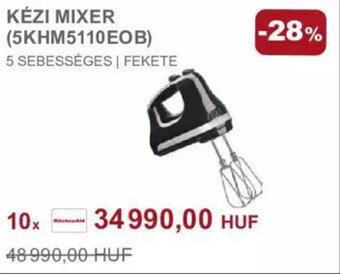 KÉZI MIXER (5KHM5110EOB) 1 db