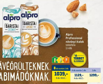 Alpro Professional növényi italok 1 l