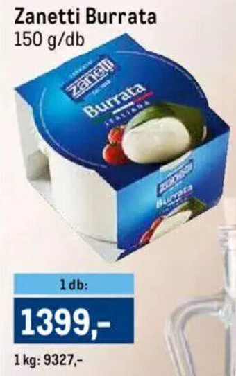 Metro Zanetti Burrata 150 g ajánlat