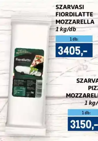 SZARVASI FIORDILATTE MOZZARELLA 1 kg