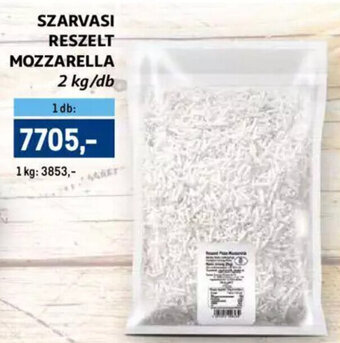 Metro SZARVASI RESZELT MOZZARELLA 2 kg ajánlat
